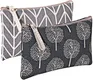 Multifunctional Cosmetic Bag: Can be used to store keychains, mobile phones, credit cards, change, cosmetics and other small items, which can help you organize your items.It is also a nice gift for ladies at Christmas and Valentine's Day.